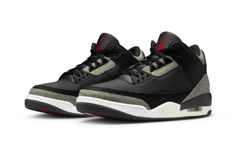 Air Jordan 3 Retro Levis Black
