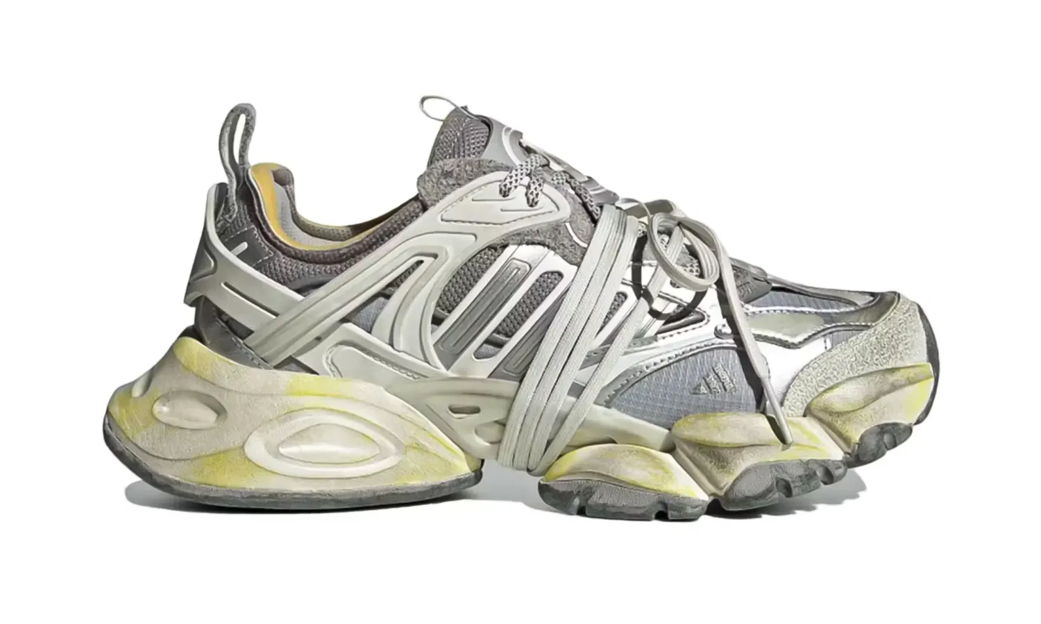 Adidas XLG Runner Deluxe Grey Metallic Silver