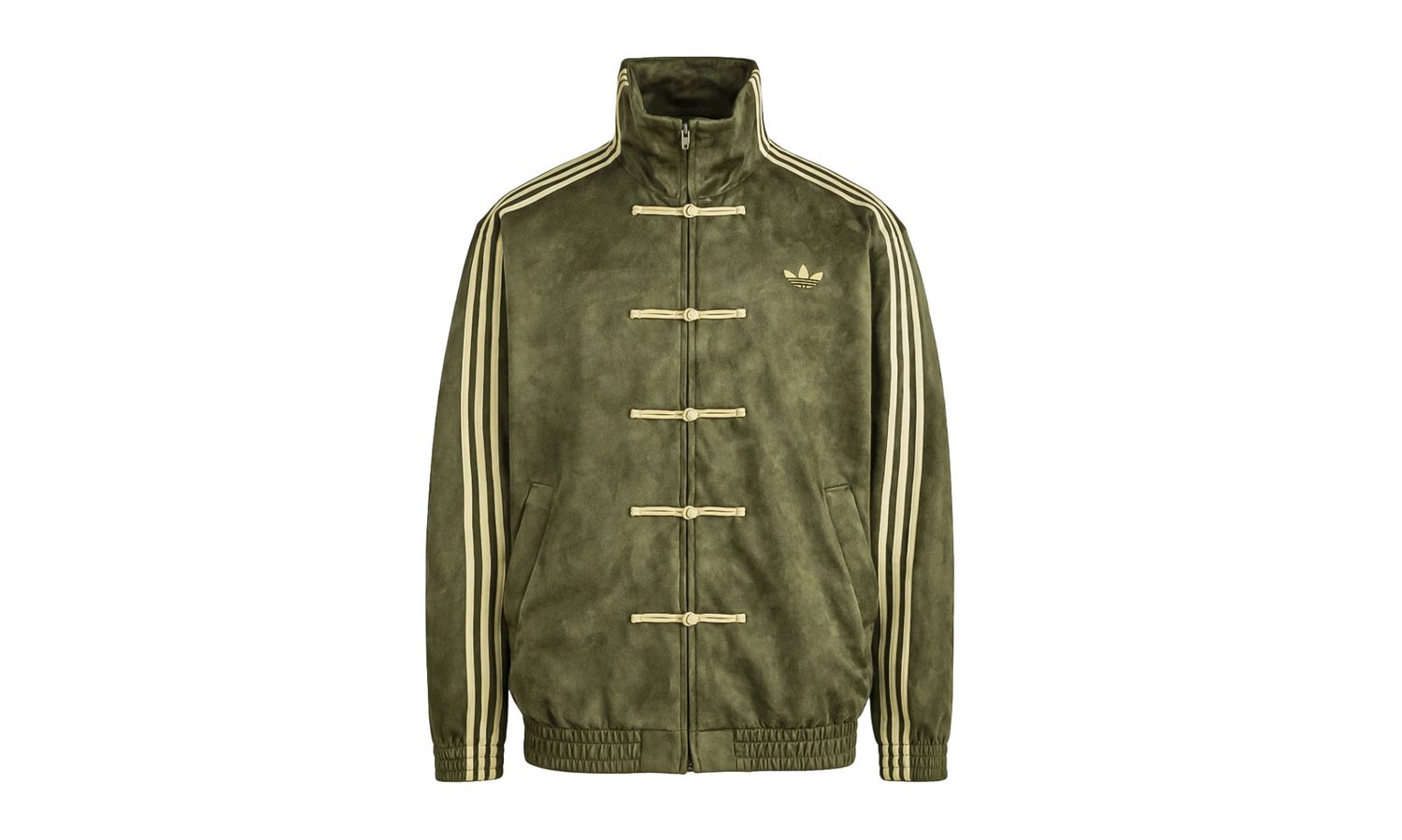 Adidas CTT Chinese Track Top 3.1 Gender Neutral Jacket Olive