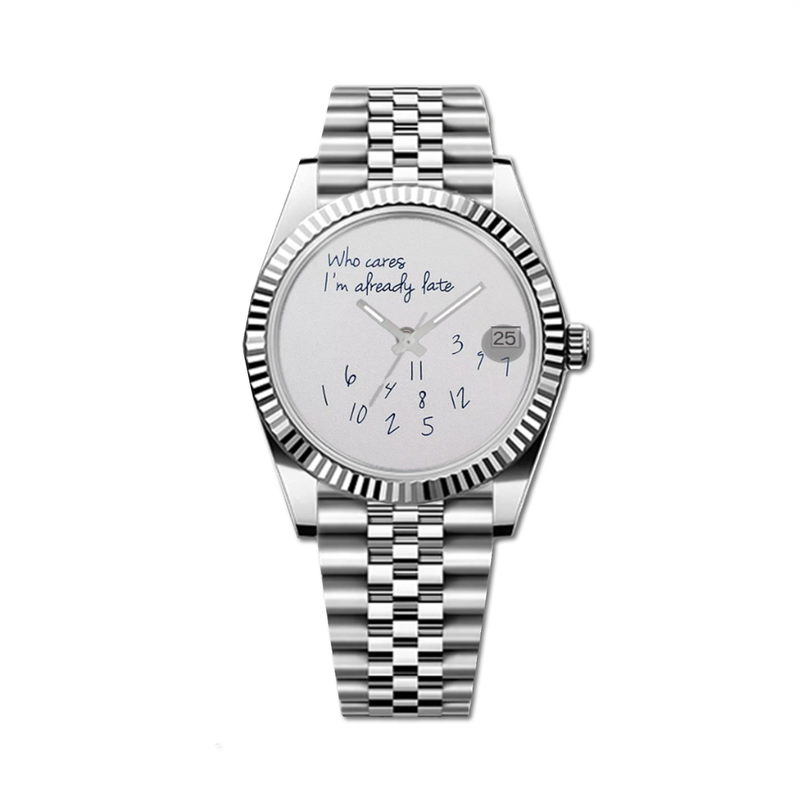 Datejust “Who cares” WHITE
