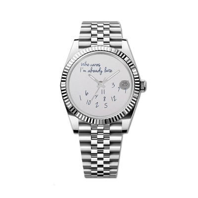 Datejust “Who cares” WHITE