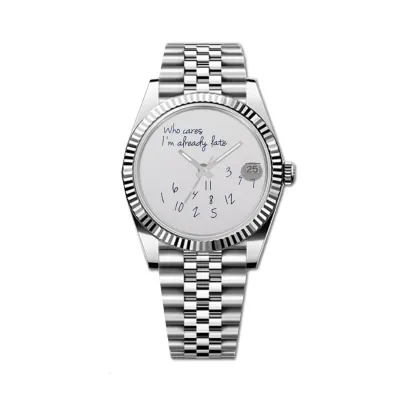 Datejust “Who cares” WHITE