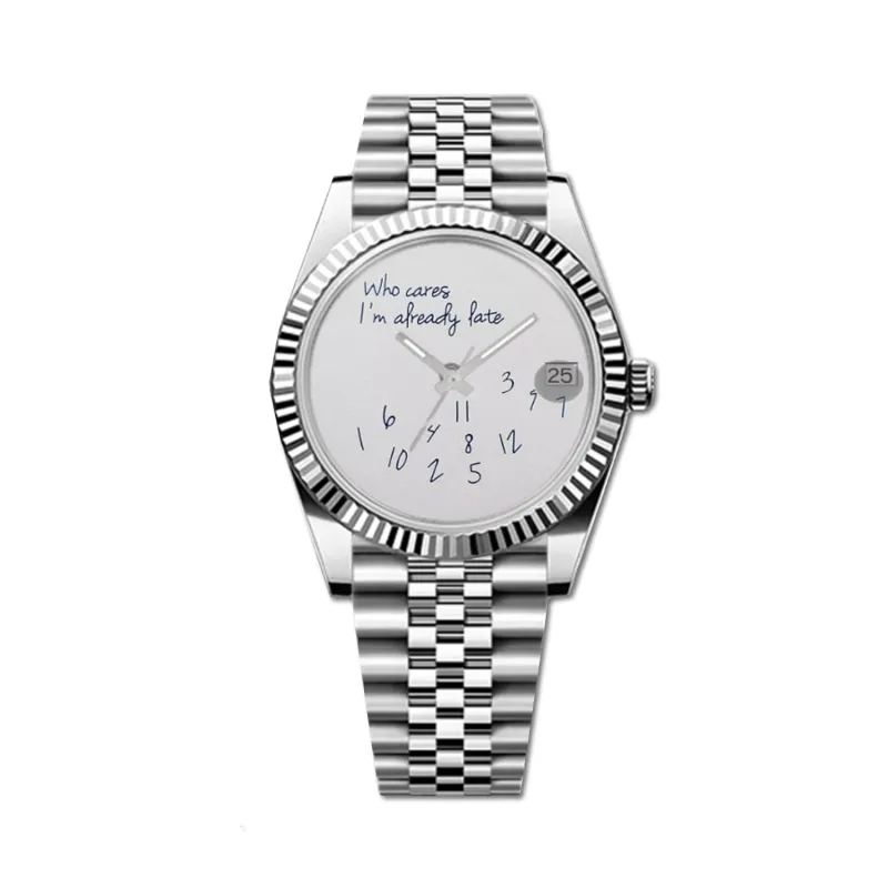 Datejust “Who cares” WHITE