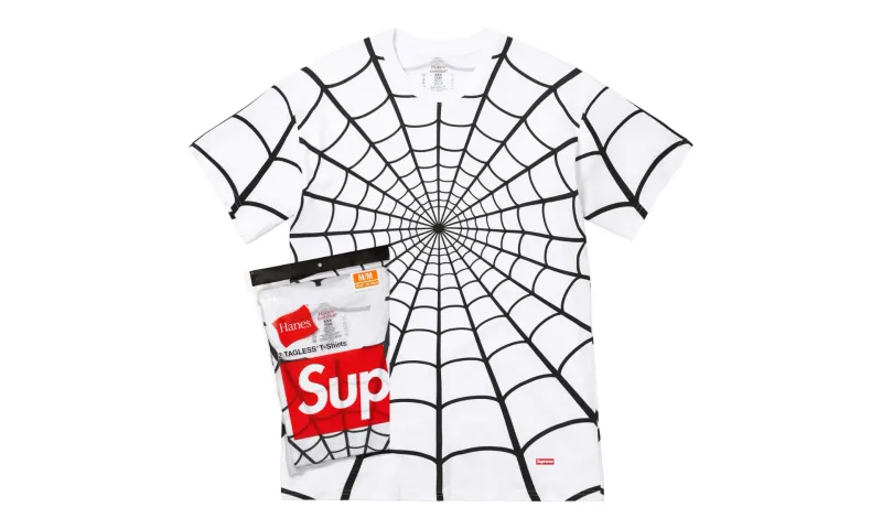Supreme Hanes Spider-Man Tagless Tees White (2 Pack)