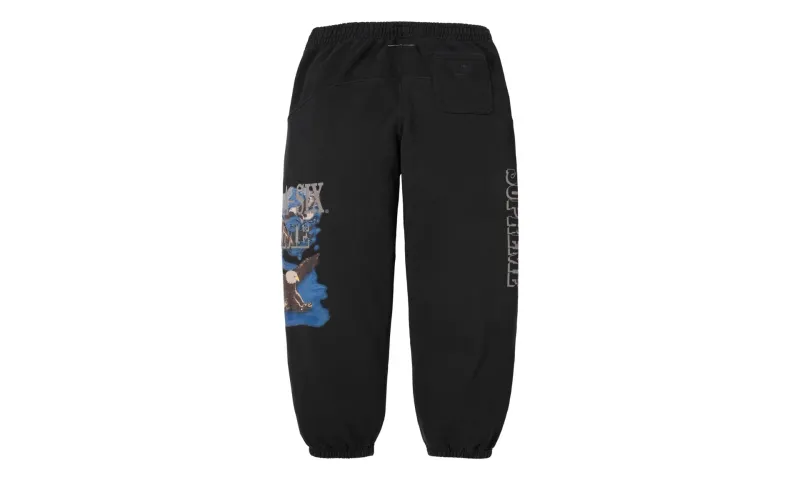 Supreme MM6 Maison Margiela Eagle Sweatpant Black