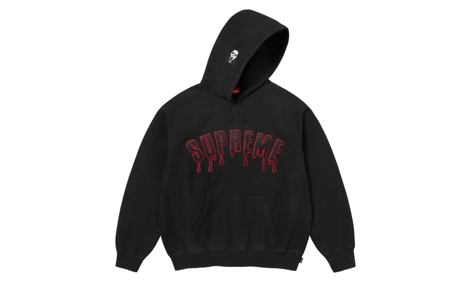 Supreme Ghostface Arc Hooded Sweatshirt Black