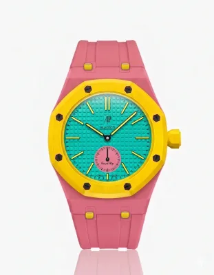 Swatch x Audemars Piguet Bioceramic Royal Pop Otg Roz Swatch x Audemars Piguet Bioceramic Royal Pop Otg Roz