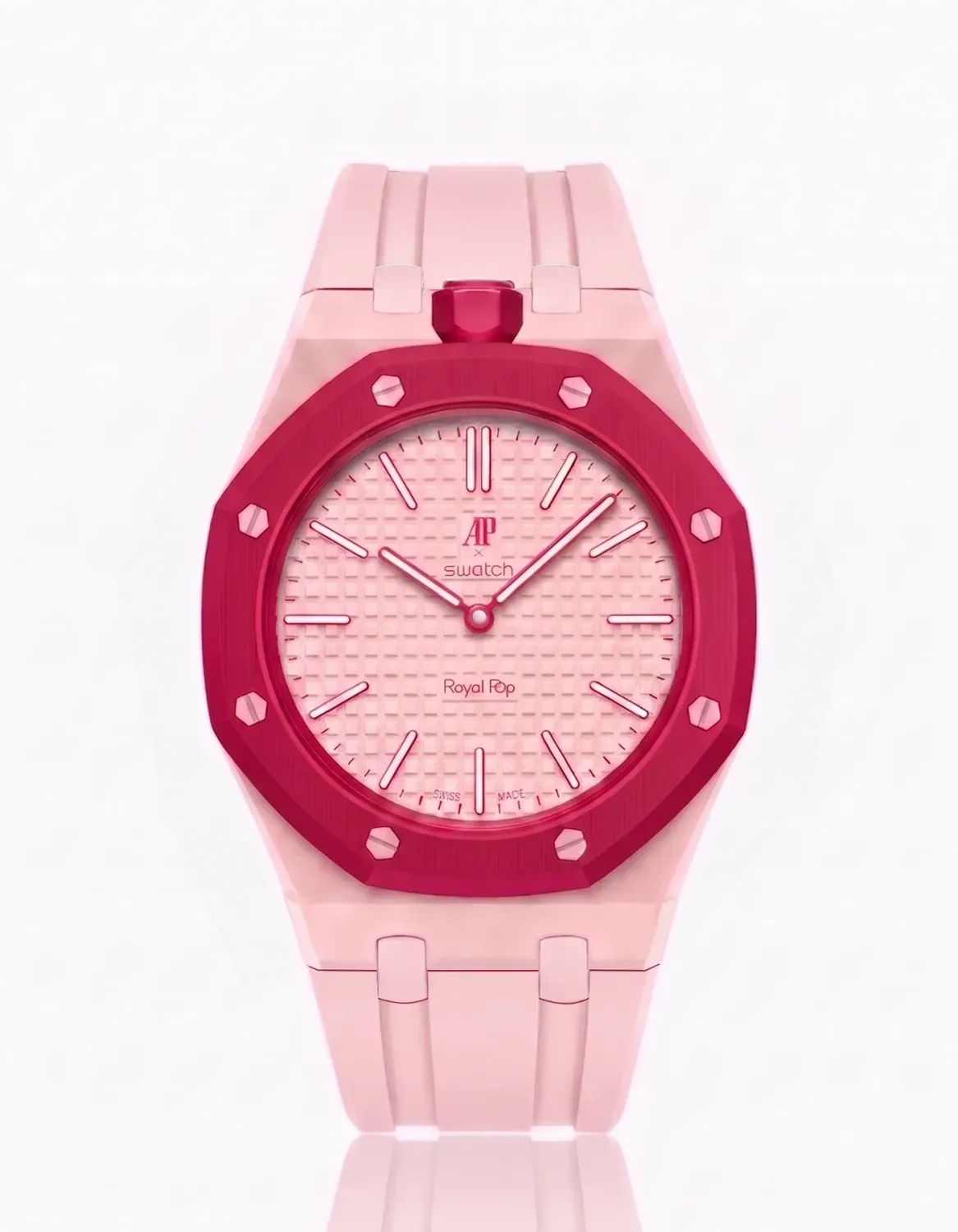 Swatch x Audemars Piguet Bioceramic Royal Pop Otto Rosso