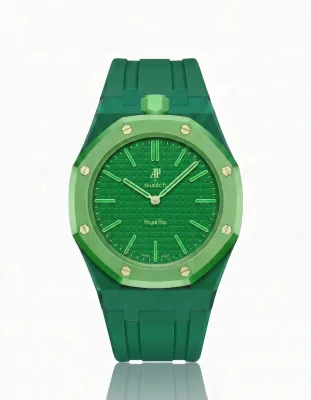 Swatch x Audemars Piguet Bioceramic Royal Pop Green Eight