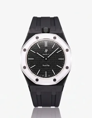 Swatch x Audemars Piguet Bioceramic Royal Pop Ocho Negro Swatch x Audemars Piguet Bioceramic Royal Pop Ocho Negro