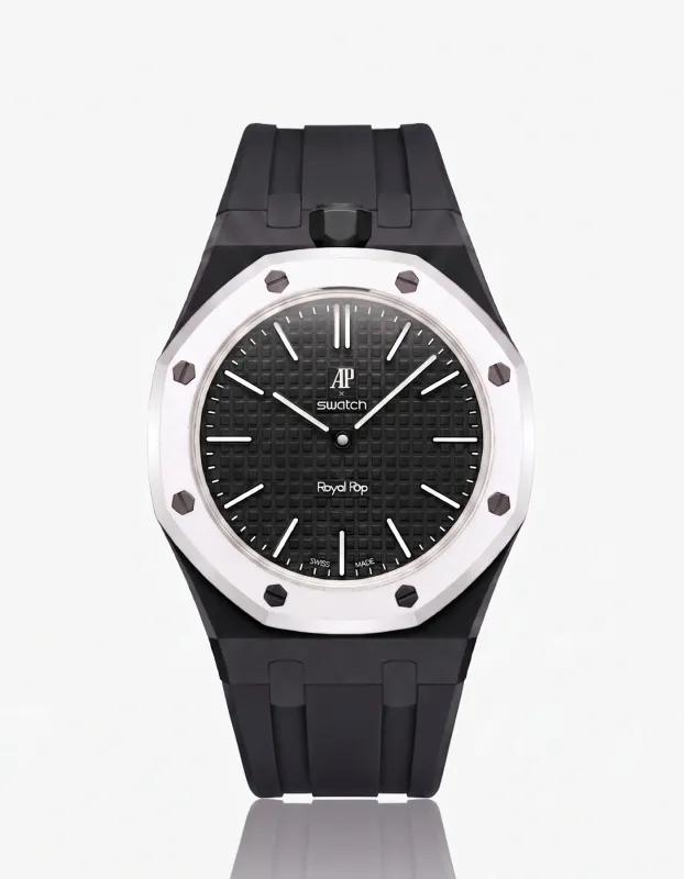 Swatch x Audemars Piguet Bioceramic Royal Pop Ocho Negro