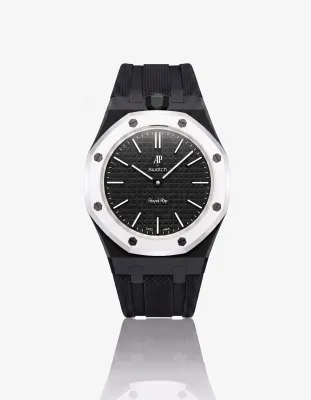 Pasek AP x Swatch Royal Pop Ocho Negro