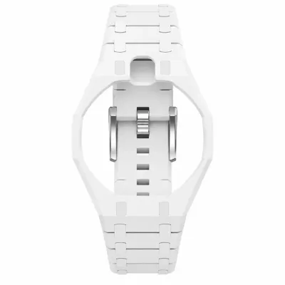 Pasek AP x Swatch Royal Pop Huit Blanc