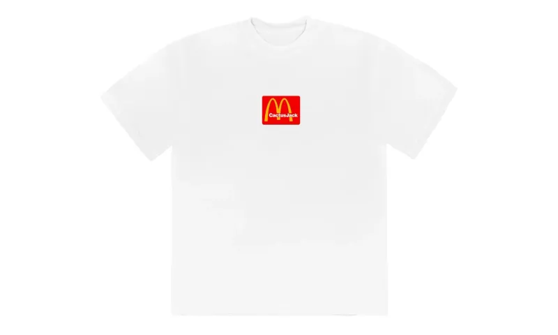 Travis Scott x McDonald's Sesame T-shirt White