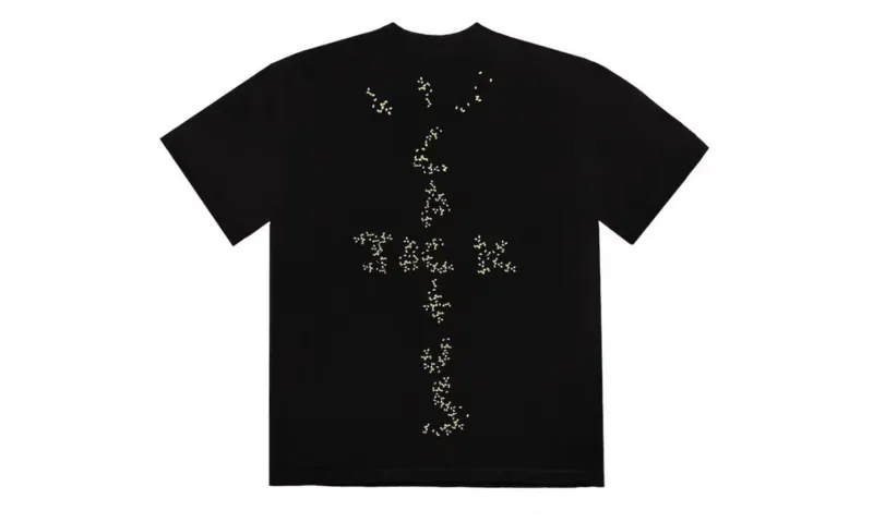 Travis Scott x McDonald's Sesame II T-shirt Black Red
