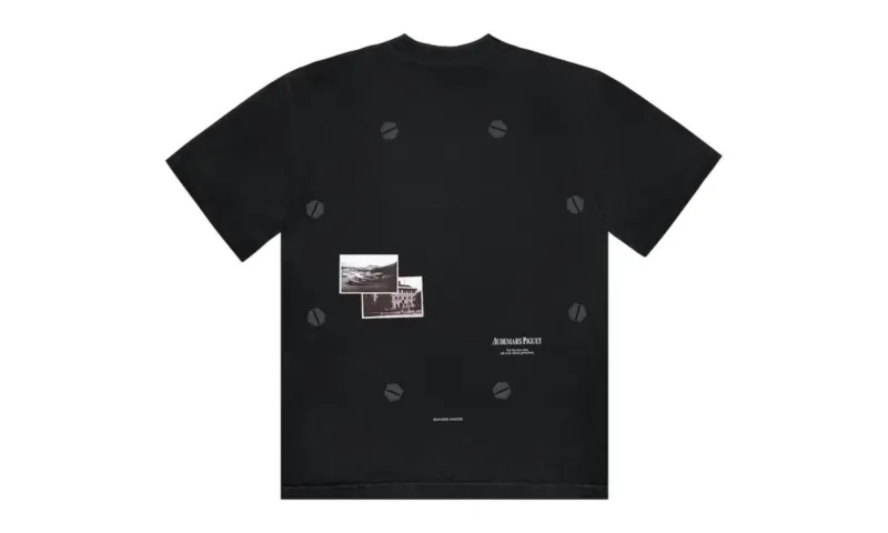 Travis Scott CJ x Audemars Piguet Vintage Tee Black