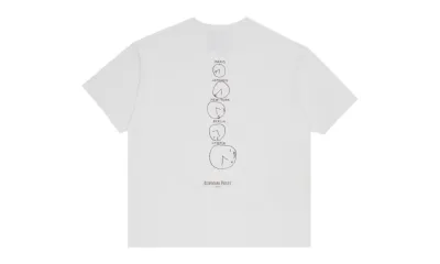 Travis Scott CJ x Audemars Piguet Time Zones Tee White