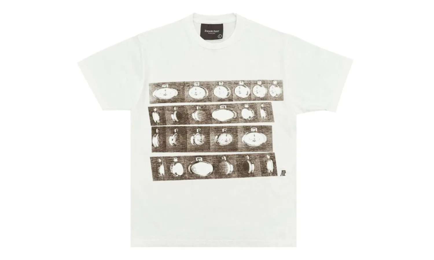Travis Scott CJ x Audemars Piguet Perpetual Calendar Tee White