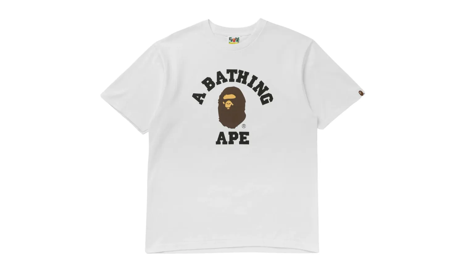 BAPE College Tee White