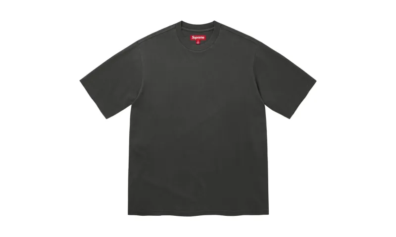 Supreme Rhinestone Script S/S Top Black