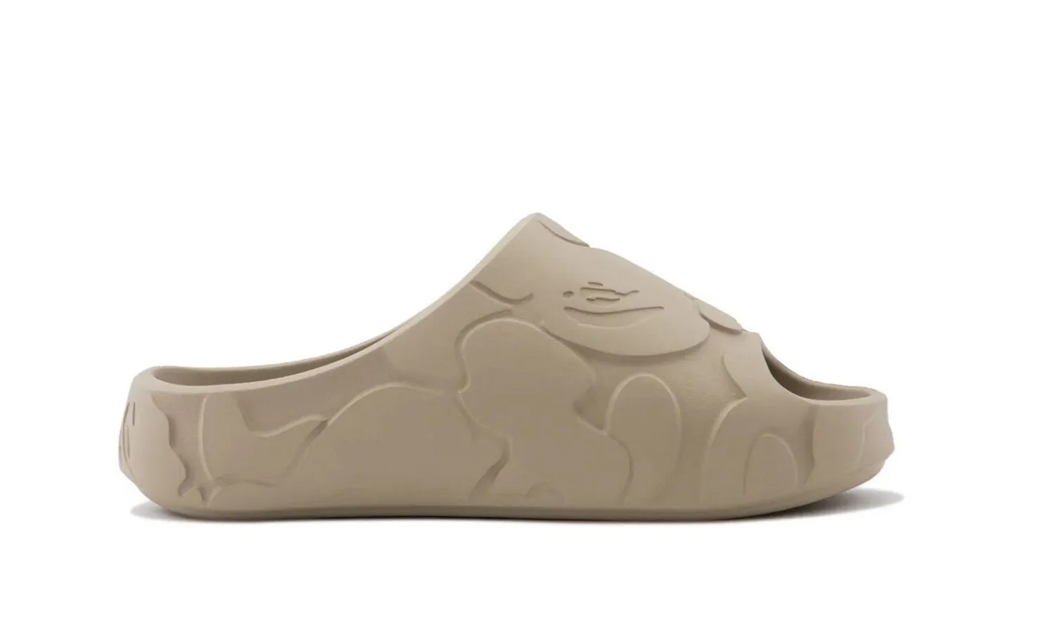 BAPE A Bathing Ape Slide Beige Solid Camo