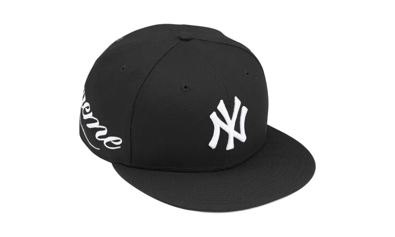 Supreme New York Yankees New Era 59Fifty Fitted Hat Black