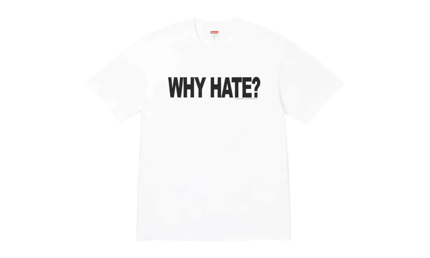 Supreme Based Tee White