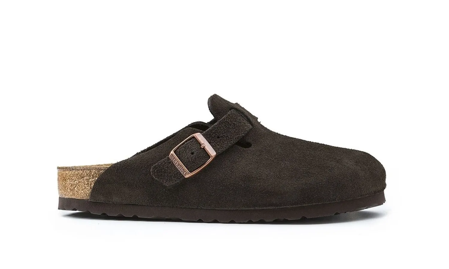 Birkenstock Boston Suede Mocha