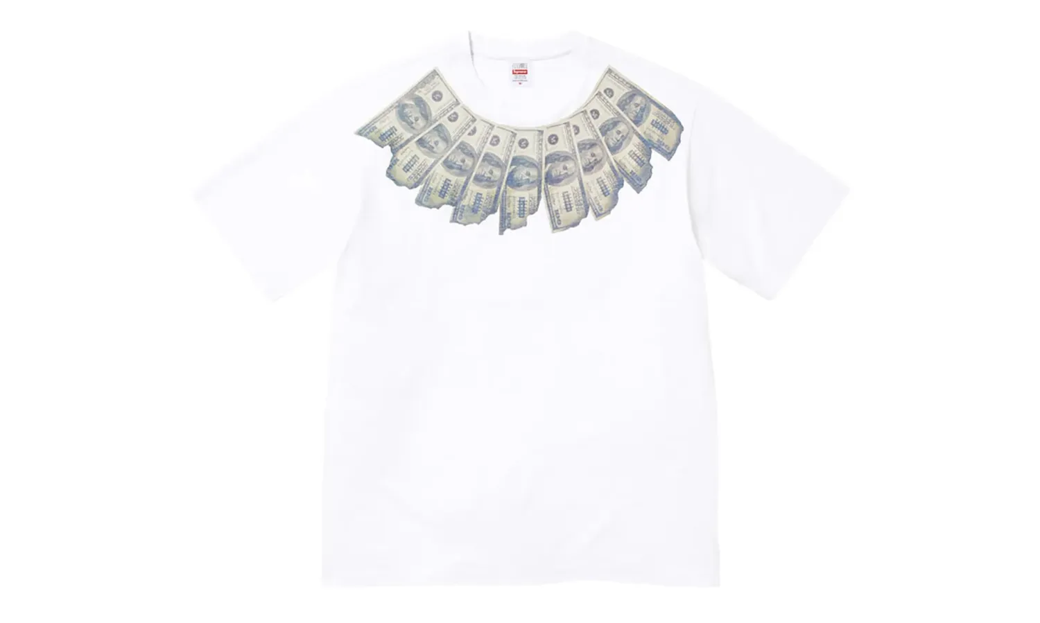Supreme MM6 Maison Margiela Money S/S Top White