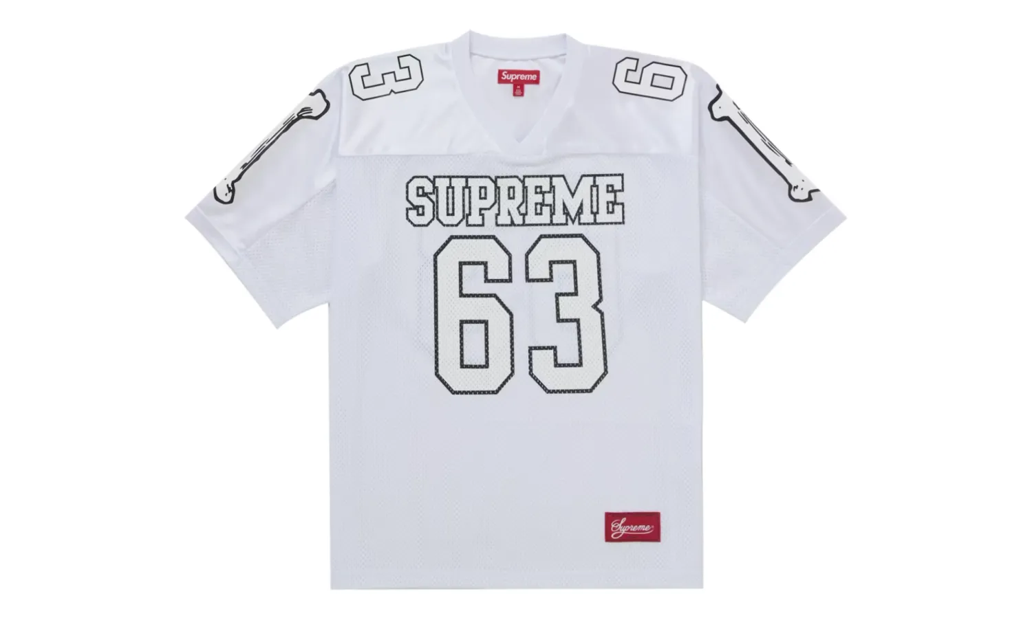 Supreme Bones Football Jersey White