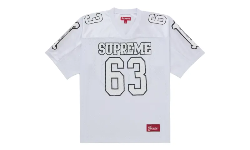 Supreme Bones Football Jersey White