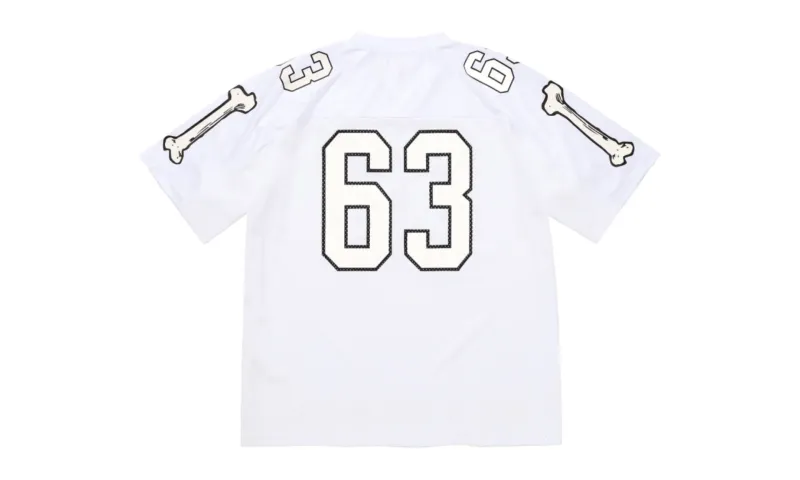 Supreme Bones Football Jersey White