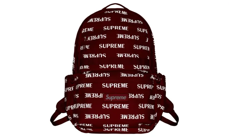 Supreme Backpack 3M Red
