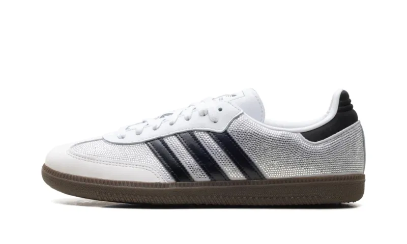 Adidas Samba OG Rhinestone Crystal White Silver (W)