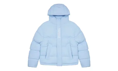 Trapstar Decoded Hooded Puffer 2.0 Ice Blue