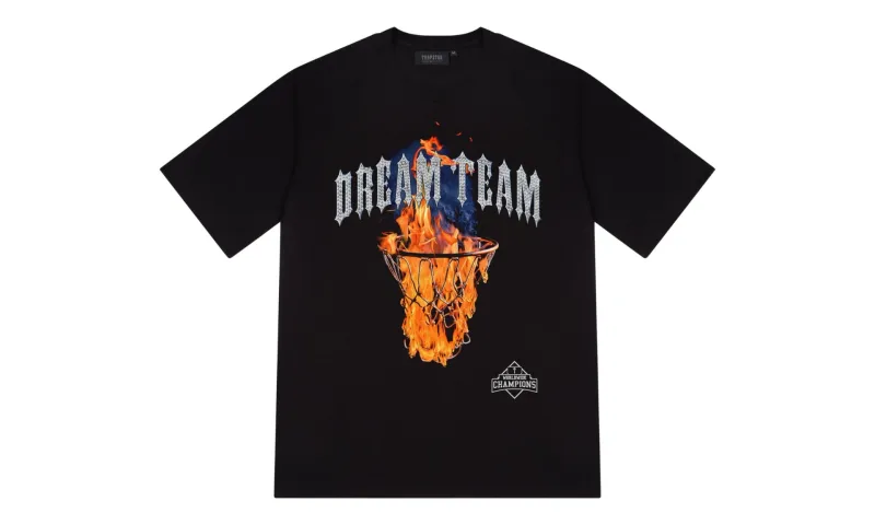 Trapstar Bust Down Dreams Tee Black
