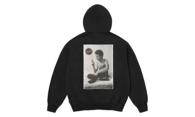 Supreme Larry Clark Zip Up Hooded Sweatshirt Black