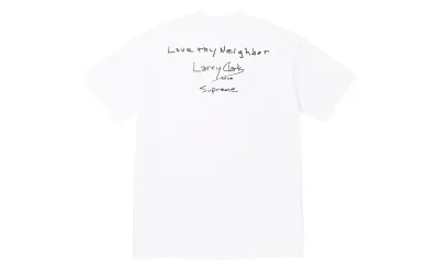 Supreme Larry Clark Neighbor Tee White