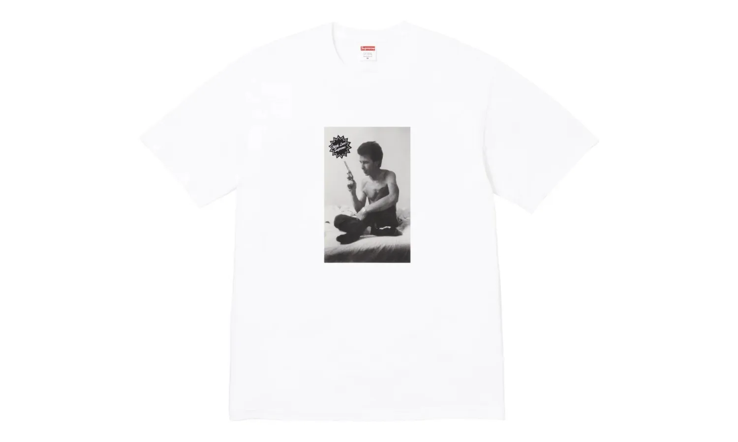 Supreme Larry Clark Gun Tee White