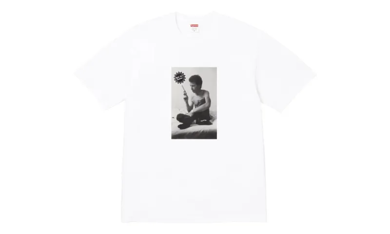 Supreme Larry Clark Gun Tee White