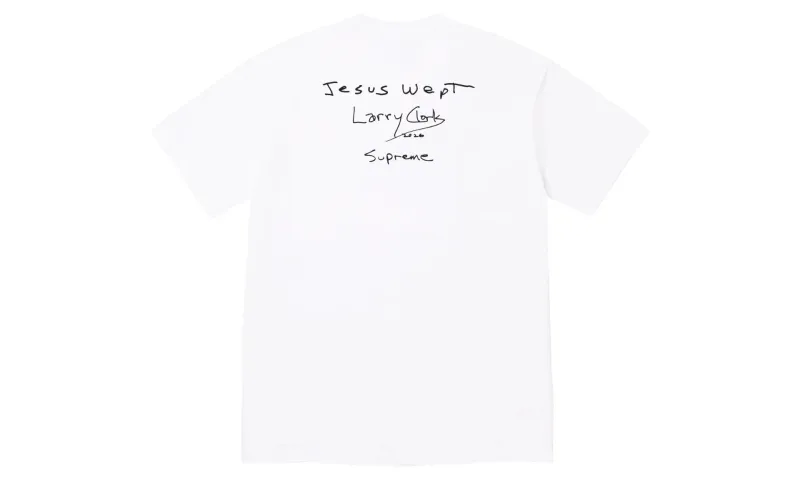 Supreme Larry Clark Gun Tee White