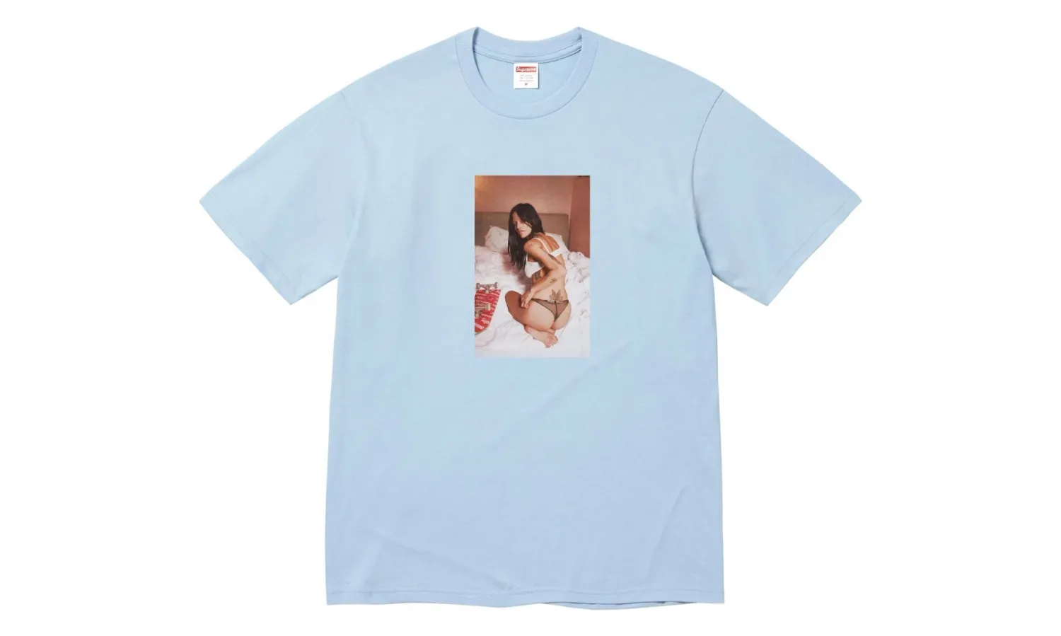 Supreme Larry Clark Neighbor Tee Light Blue