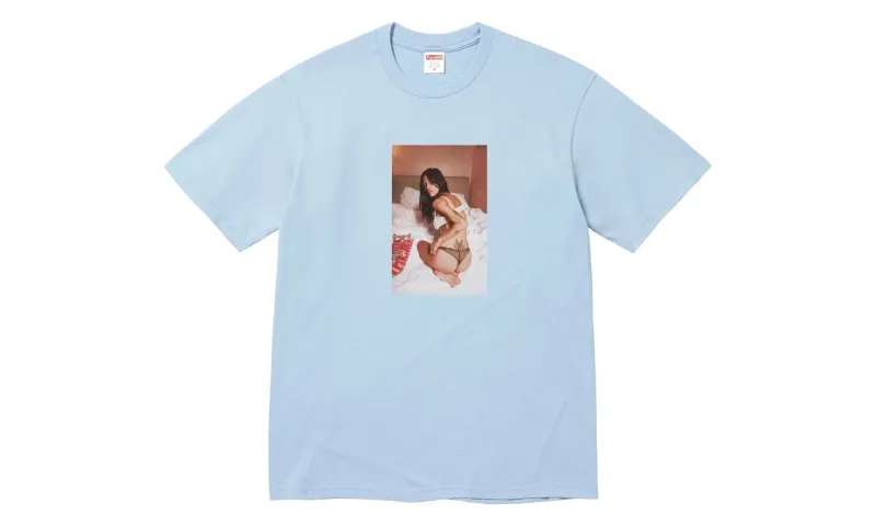 Supreme Larry Clark Neighbor Tee Light Blue