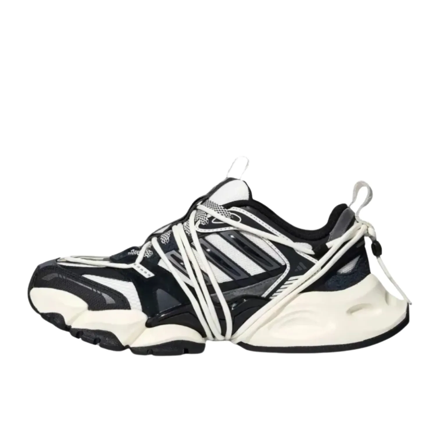 Adidas XLG Runner Deluxe 2.0 Black and White