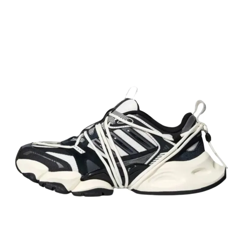Adidas XLG Runner Deluxe 2.0 Black and White