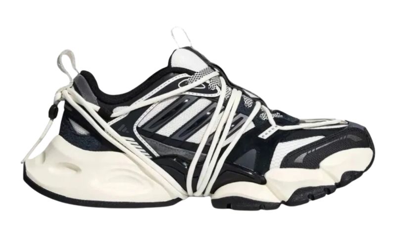 Adidas XLG Runner Deluxe 2.0 Black and White