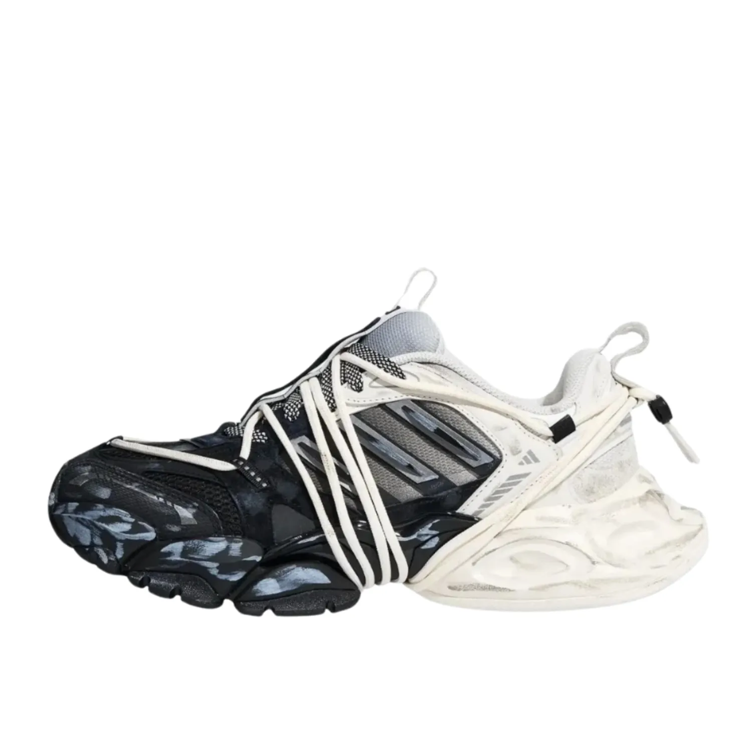Adidas XLG Runner Deluxe 2.0 Black Iron Metallic