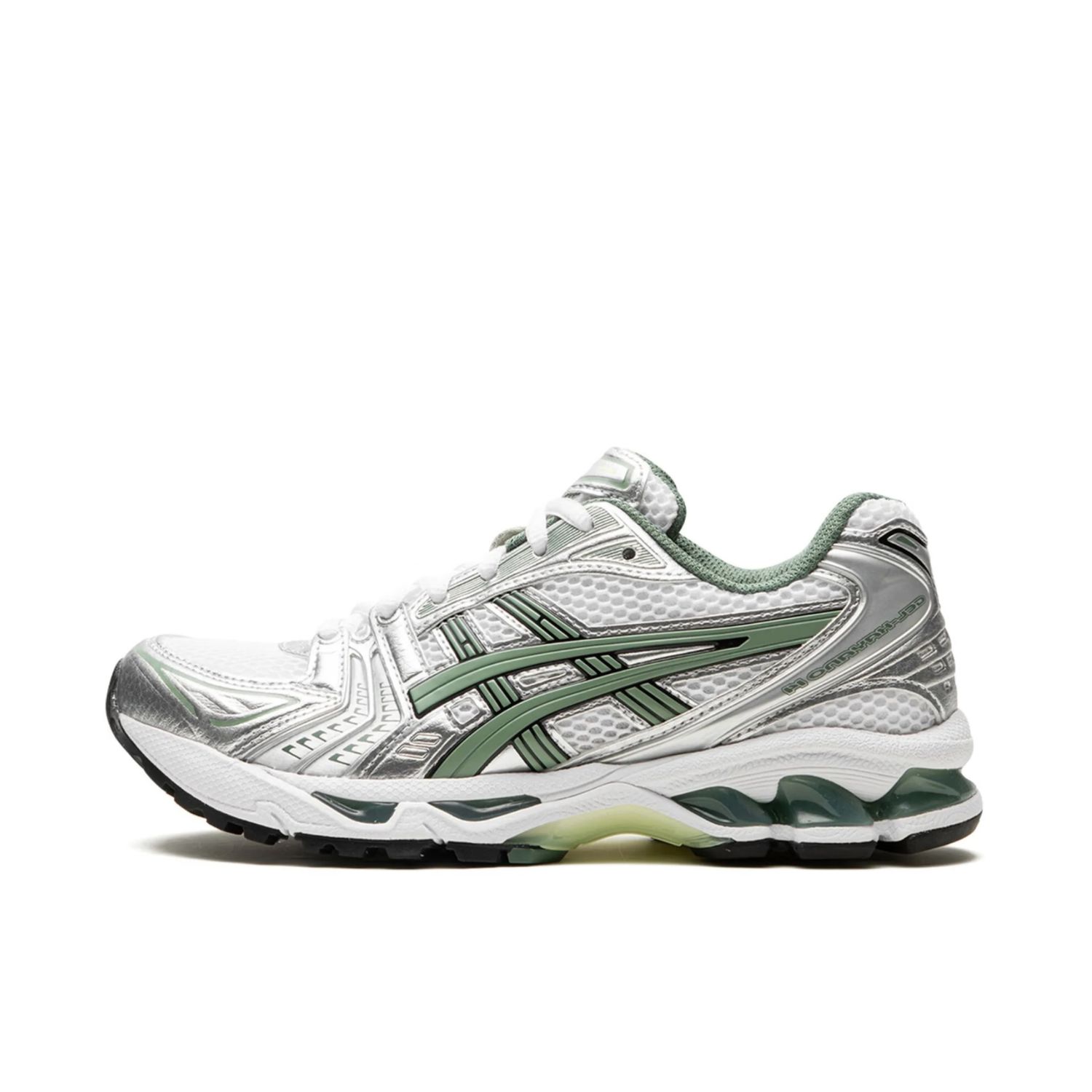 ASICS Gel-Kayano 14 White Pure Silver Slate Grey Sage