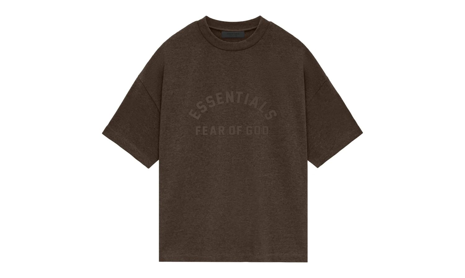 Fear of God Essentials Core Collection Heavy S/S Tee Heather Wood