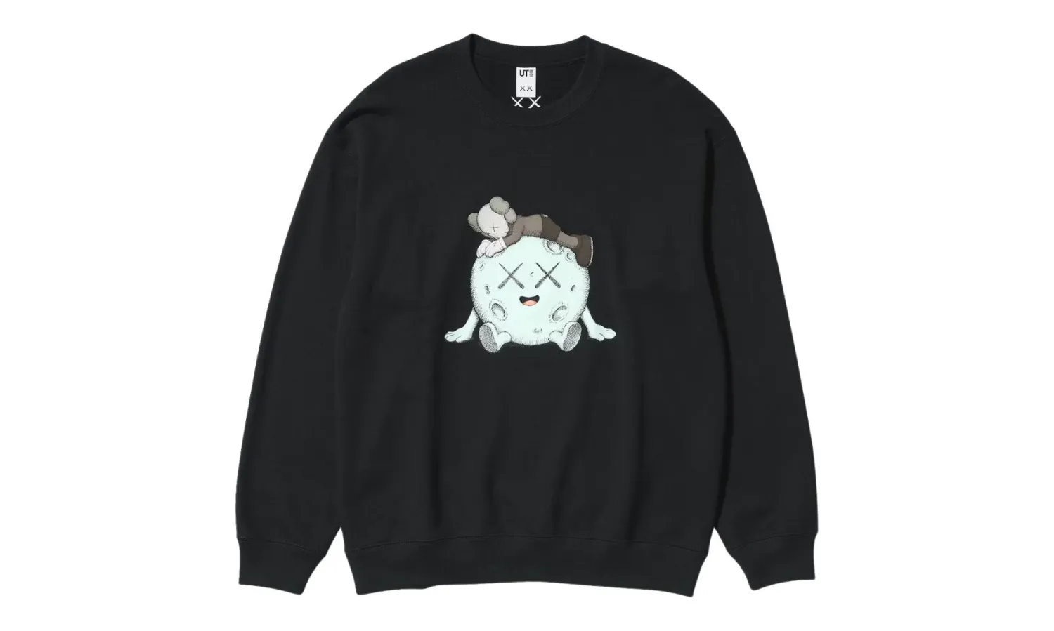 Uniqlo KAWS UNIVERSE Sweatshirt Black